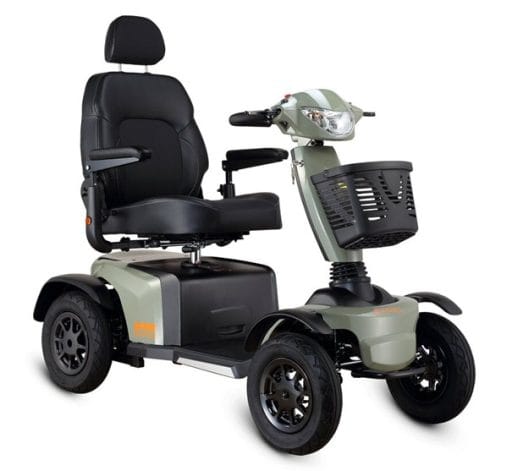 De Excel Galaxy II DeLuxe Evo is de alleskunner scootmobiel met heel veel extras.