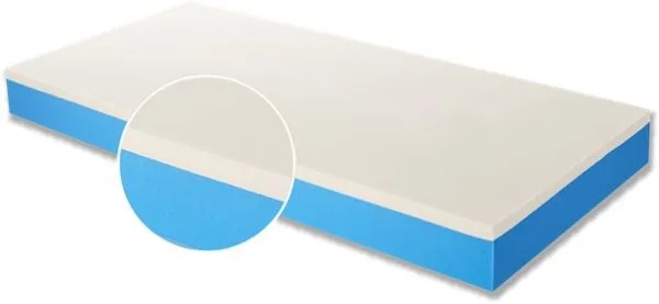 Presstige DeLuxe is een traagschuim matras van 19 cm hoog.