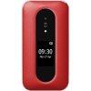 Doro leva L30 in de kleur rood-wit met extern scherm.