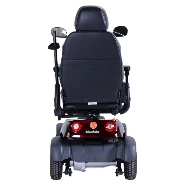 De Galaxy Citiflyer 4 is een compact instapmodel scootmobiel in kleur Rood.