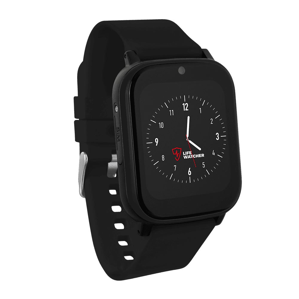 Alarmhorloge LifeWatcher Prime is geschikt om te alarmeren, bellen en videobellen.