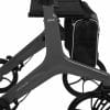 De Rollator Carbon Aerowalk van het merk Drive in de kleur grijs