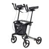 De Gemino 60 Walker is een lichtgewicht buiten rollator met elleboogondersteuning.