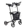 De Gemino 60 Walker is een lichtgewicht buiten rollator met elleboogondersteuning.