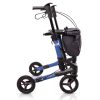 De Topro Troja rollator 5G in de nieuwste BLACK SERIES in de kleur Blauw.