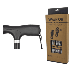 Walk-on opvouwbare wandelstok met anti-slip coating