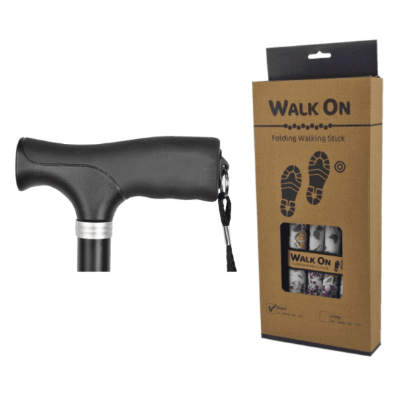 Walk-on opvouwbare wandelstok met anti-slip coating