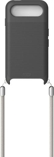 De beschermhoes voor de smarttelefoon Doro A10, A20 en A30. Verkrijgbaar in 3 kleuren. Dit is de antracietgrijze.