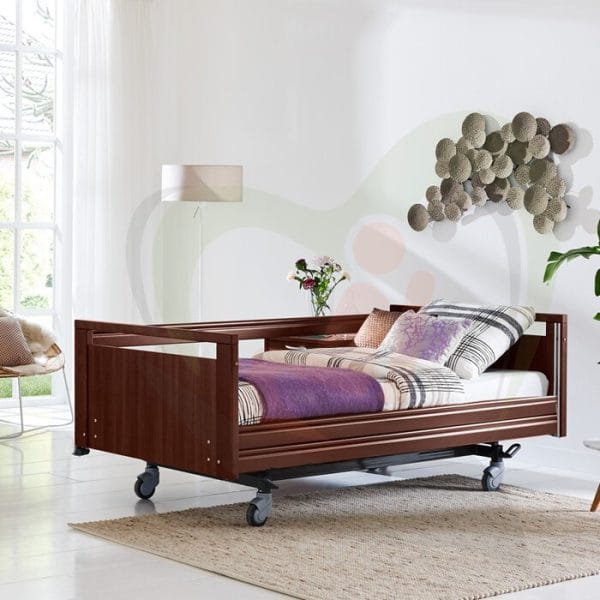 Hoog/laagbed Presstige 1000 in de kleur warm noten.