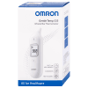 Omron Gentle Temp 533 infrarood oorthermometer in verpakking met digitaal display