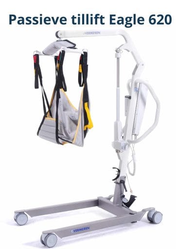 Passieve tillift Eagle 620 met tilband voor volledig tillen