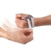 Duimbrace Push Sports CMC links in grijs-bruin kunststof met twee sluitbanden om duimbasis en hand