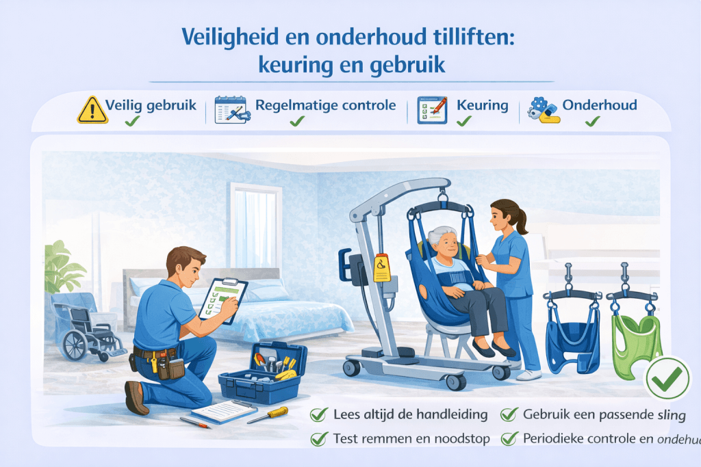 Veiligheid en onderhoud van tilliften: keuring en gebruik