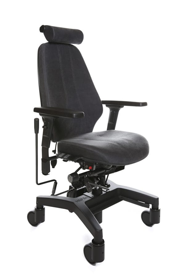 Trippelstoel Tilto van het merk Hepro met kantelfunctie.