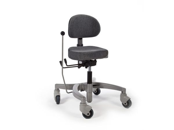 Trippelstoel Stando 2 voor eenvoudig trippel en staand werken.