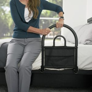 Bedsteun en greep voor in en uitstappen in bed