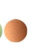 Zes framekleuren voor de Scootmobiel EON: mintgroen, rood, blauwgrijs, beige, groen en koper.